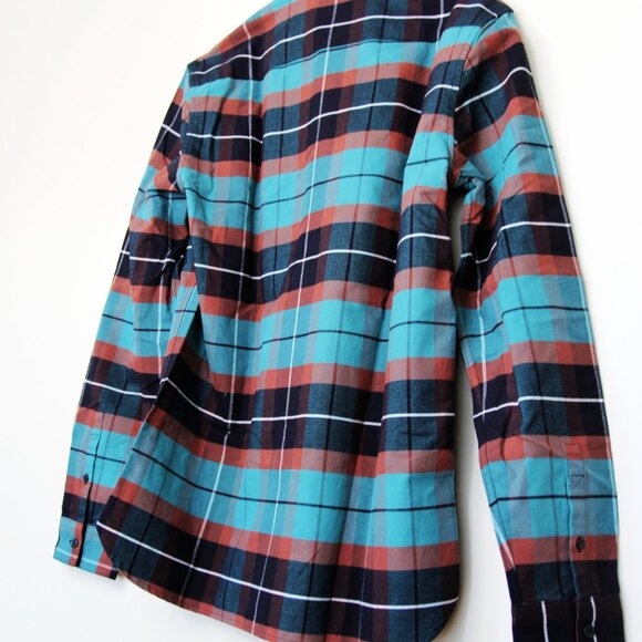 BNWT AW23 FRED PERRY BRUSHED TARTAN SHIRT S - Picture 7 of 11